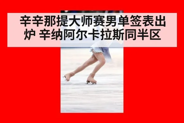 辛辛那提大师赛男单签表出炉 辛纳阿尔卡拉斯同半区
